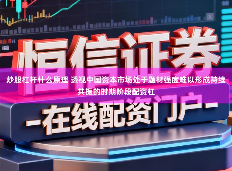 炒股杠杆什么原理 透视中国资本市场处于题材强度难以形成持续共振的时期阶段配资杠