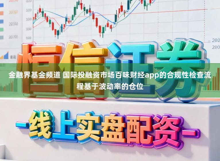 金融界基金频道 国际投融资市场百味财经app的合规性检查流程基于波动率的仓位